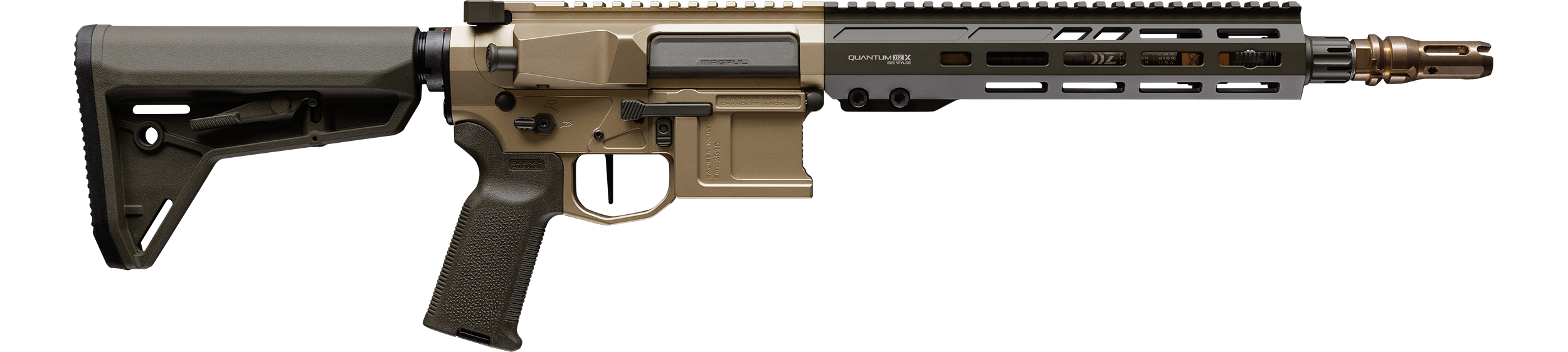 Custom Quantum Dual Taper Lock (DTL-X) .223 Wylde